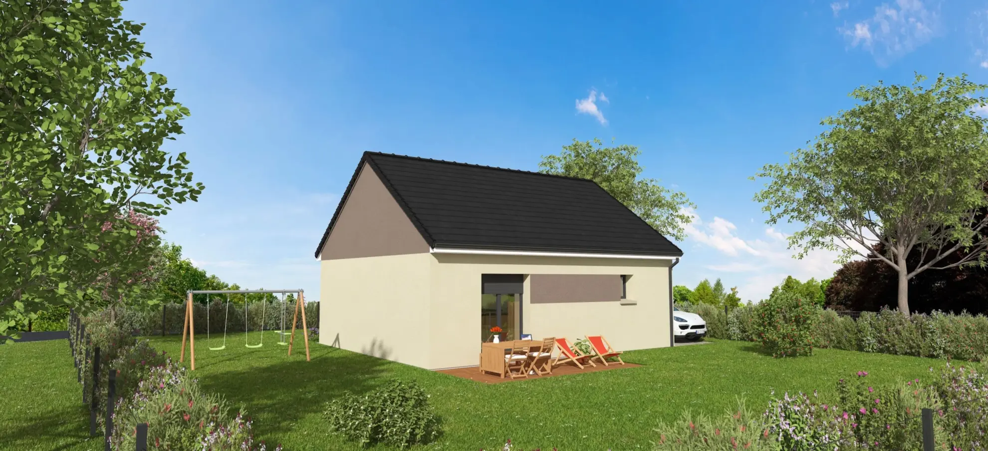 Pavillon de plain-pied à Saint Ay - 58 m² avec potentiel d'agrandissement 