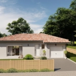 Magnifique terrain constructible de 800 m² avec maison neuve à Carcares Sainte Croix
