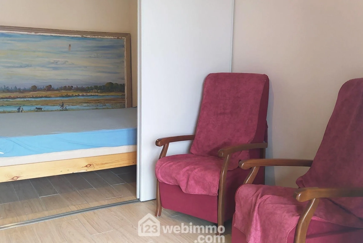 Appartement T2 de 30m² à proximité des plages pour vacances ou location saisonnière 