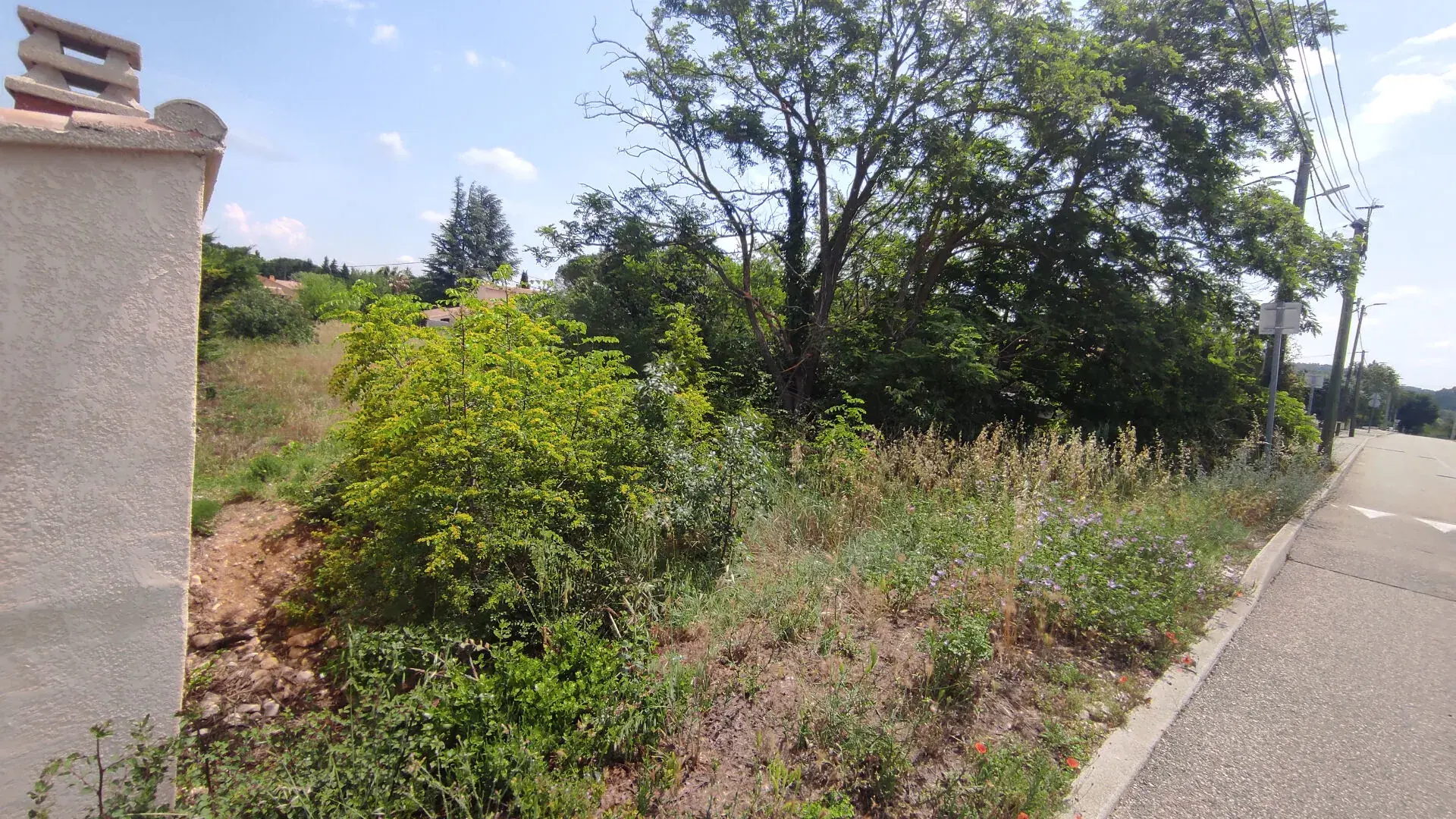 Terrain constructible de 1833 m² à Bollène - Projet de construction flexible 