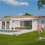 Construction de maison moderne à Feillens sur terrain de 1020 m²