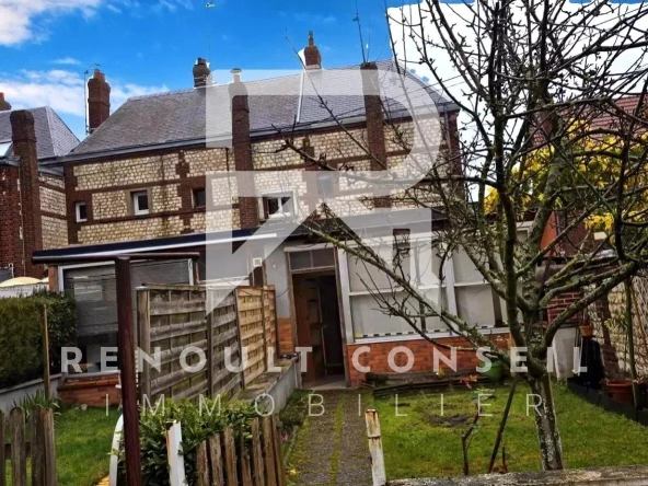 Maison de ville à Sotteville-lès-Rouen avec jardin et garage - Opportunité à saisir