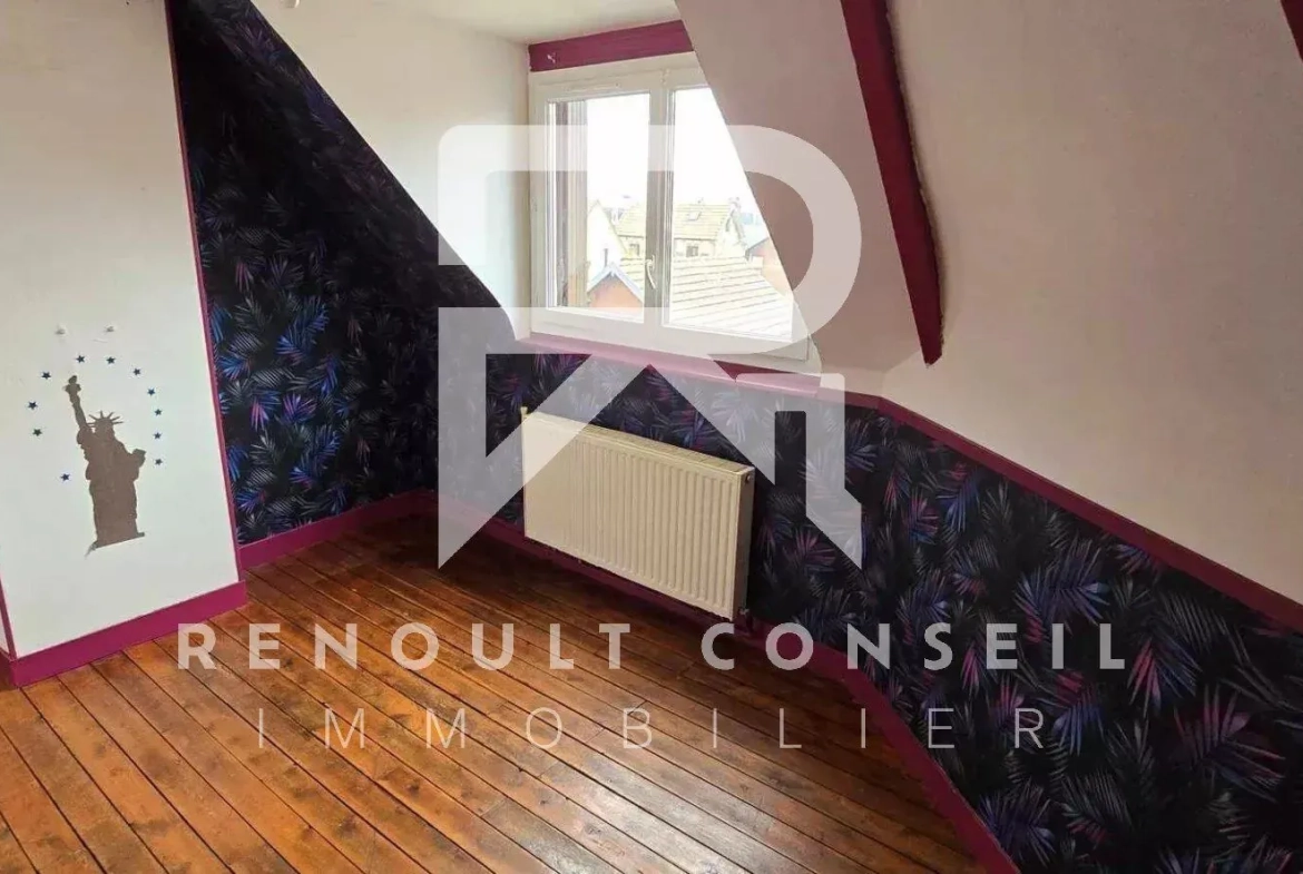 Maison de ville à Sotteville-lès-Rouen avec jardin et garage - Opportunité à saisir 