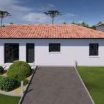 Maison neuve 3 chambres à Castets près de l’océan et des grands axes