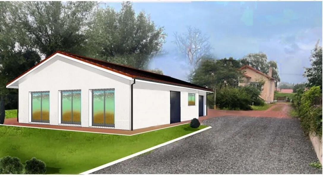 Maison neuve de plain-pied à Riorges avec garage et terrain clôturé 