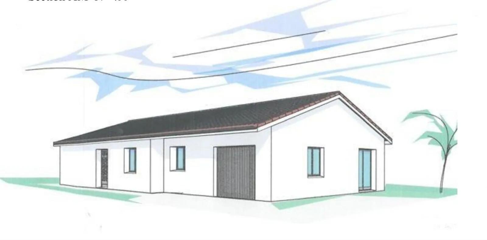 Maison neuve de plain-pied à Riorges avec garage et terrain clôturé 