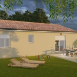 Maison neuve 75 m² avec 2 chambres à Saint Maurice les Brousses