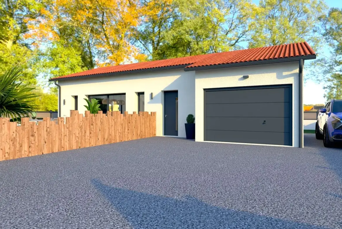 Constructeur de maisons neuves avec 3 chambres à La Croix de Marlet près de Saint Étienne 