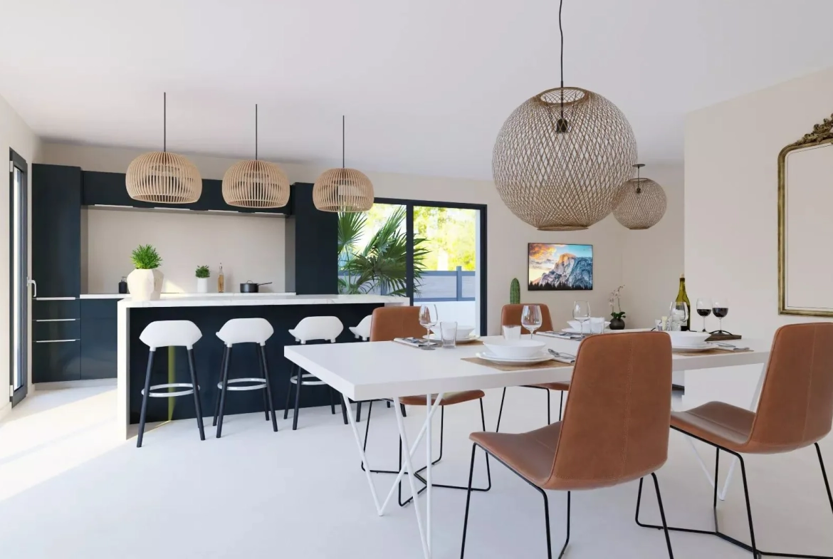 Constructeur de maisons neuves avec 3 chambres à La Croix de Marlet près de Saint Étienne 
