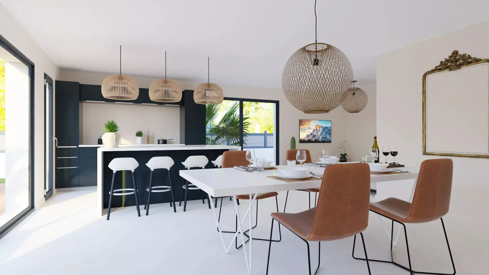 Constructeur de maisons neuves avec 3 chambres à La Croix de Marlet près de Saint Étienne 