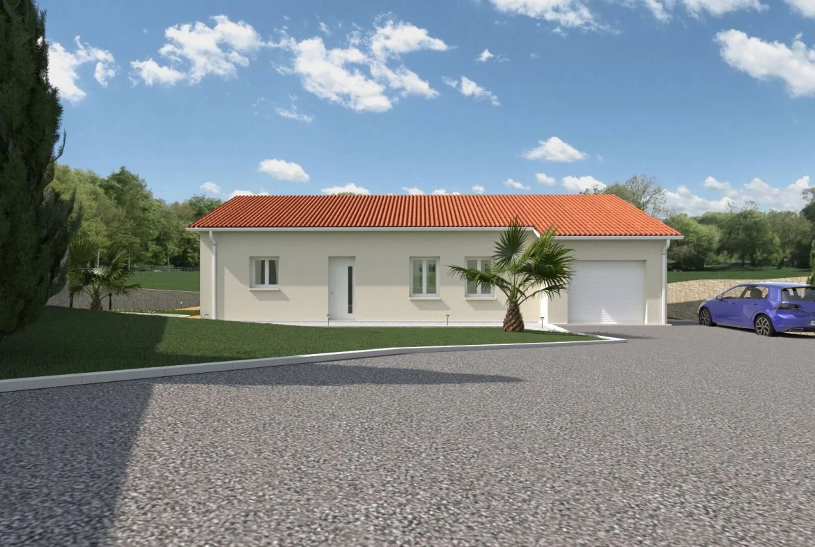 Constructeur de maisons neuves avec 3 chambres à La Croix de Marlet près de Saint Étienne 