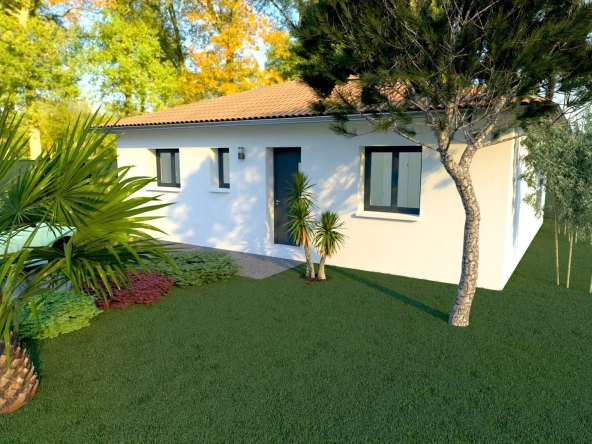 Maison à vendre à Dax de 70 m² avec grand terrain et proche commodités