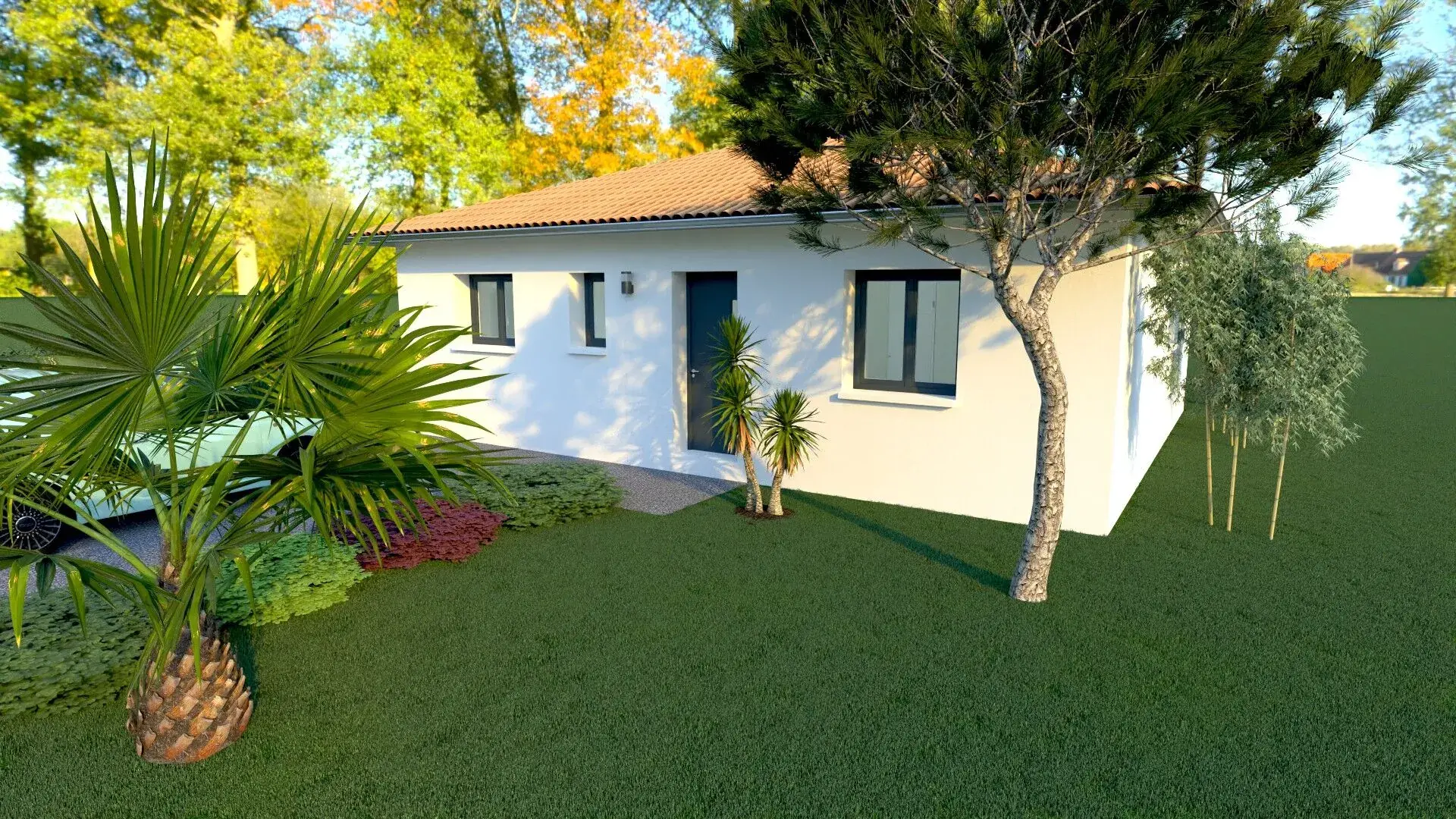 Maison à vendre à Dax de 70 m² avec grand terrain et proche commodités 