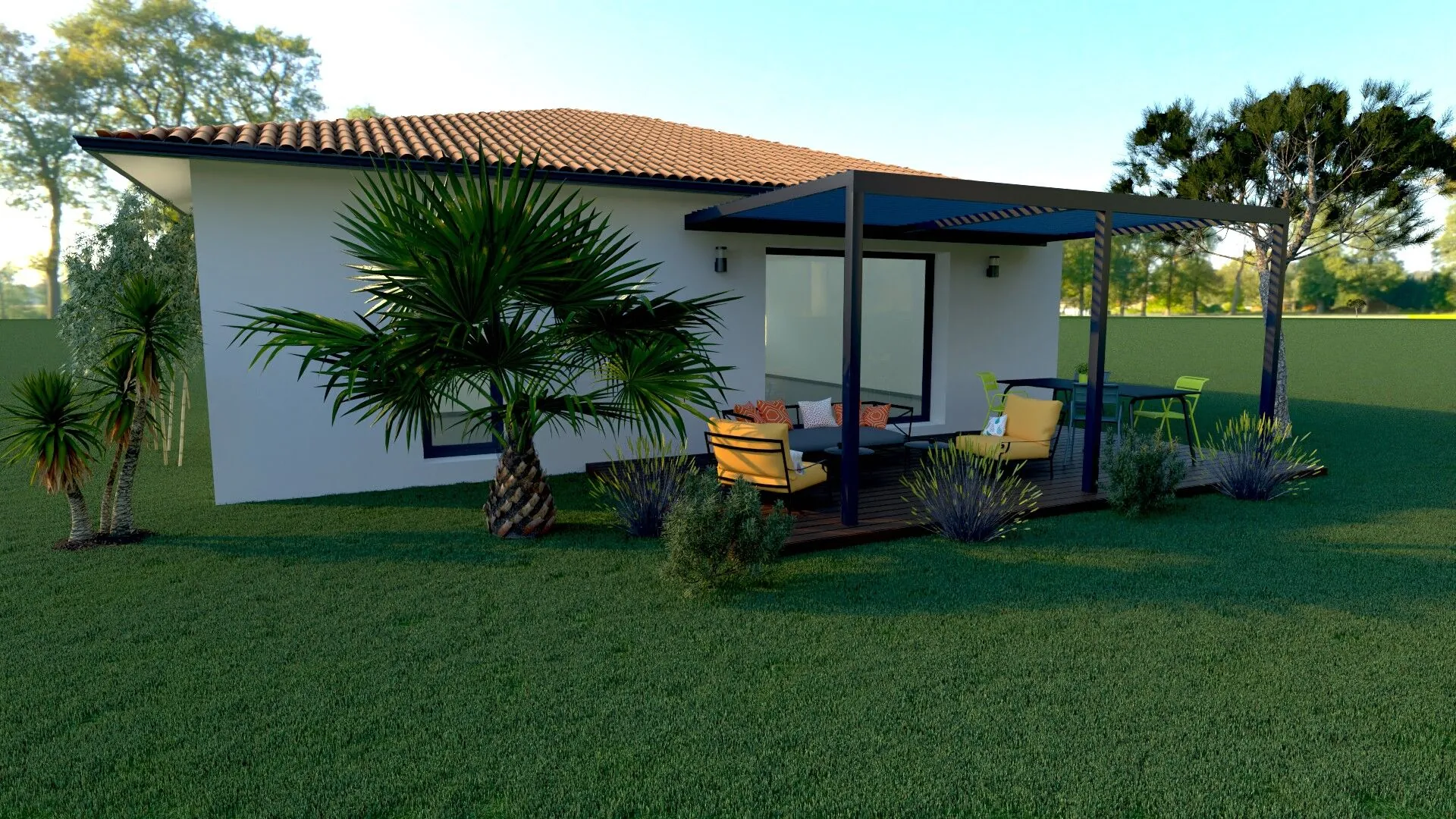 Maison à vendre à Dax de 70 m² avec grand terrain et proche commodités 