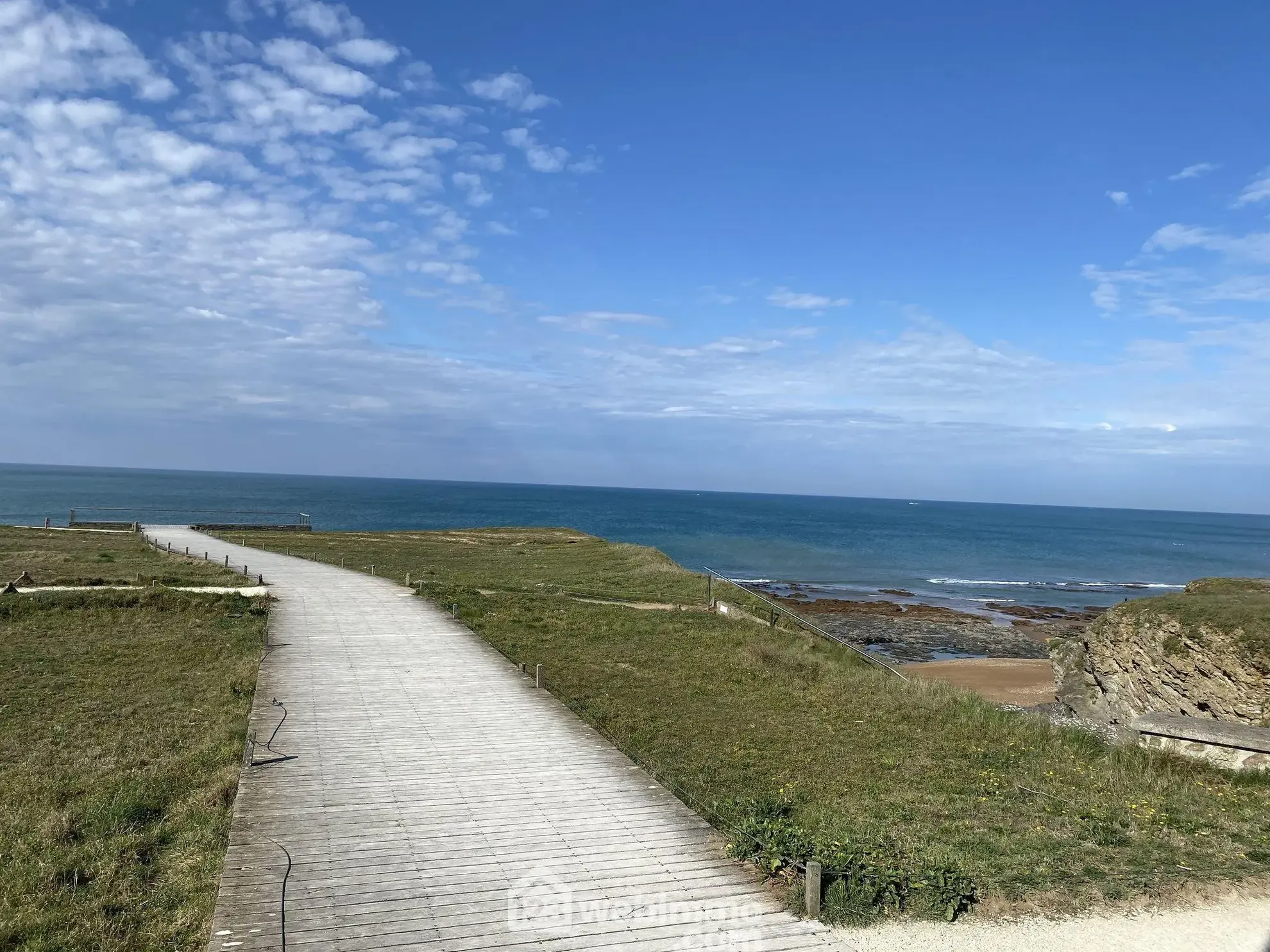 Studio meublé avec balcon face à la mer à Saint-Hilaire-de-Riez 