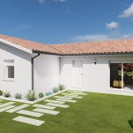 Maison neuve 4 chambres avec terrasse à Trelissac - Garantie incluse