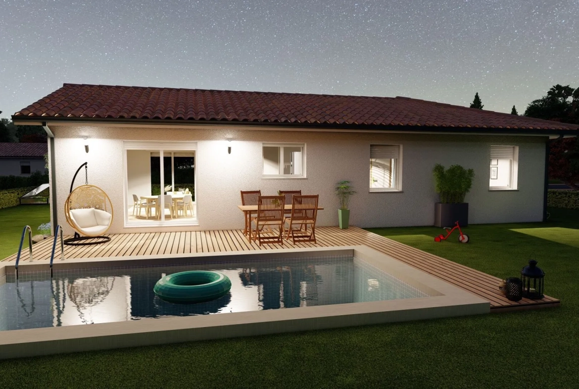 Maison neuve 4 chambres avec terrasse à Trelissac - Garantie incluse 