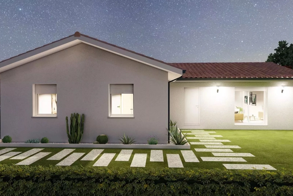 Maison neuve 4 chambres avec terrasse à Trelissac - Garantie incluse 