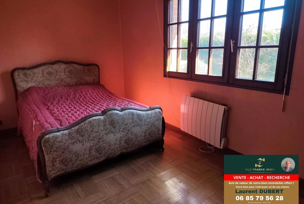 Maison individuelle de 140 m² avec 4 chambres dans le bocage de l'Avesnois 