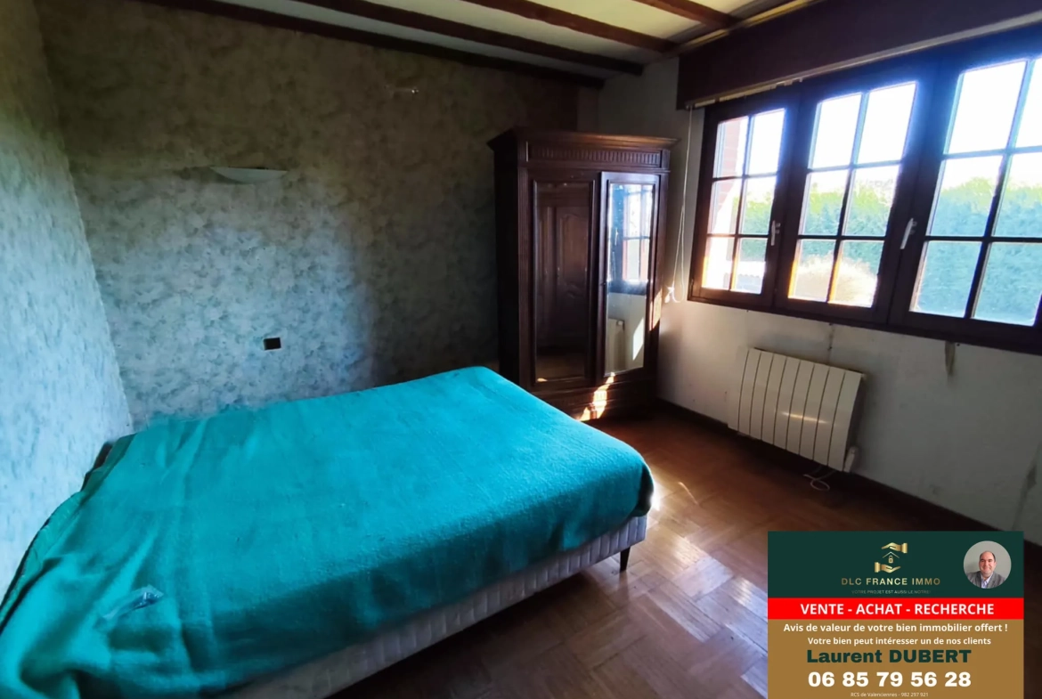 Maison individuelle de 140 m² avec 4 chambres dans le bocage de l'Avesnois 