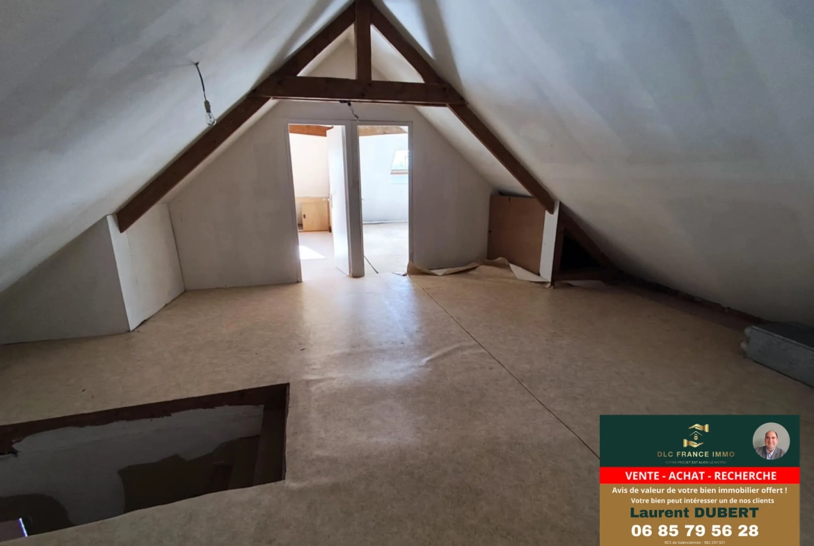 Maison individuelle de 140 m² avec 4 chambres dans le bocage de l'Avesnois 