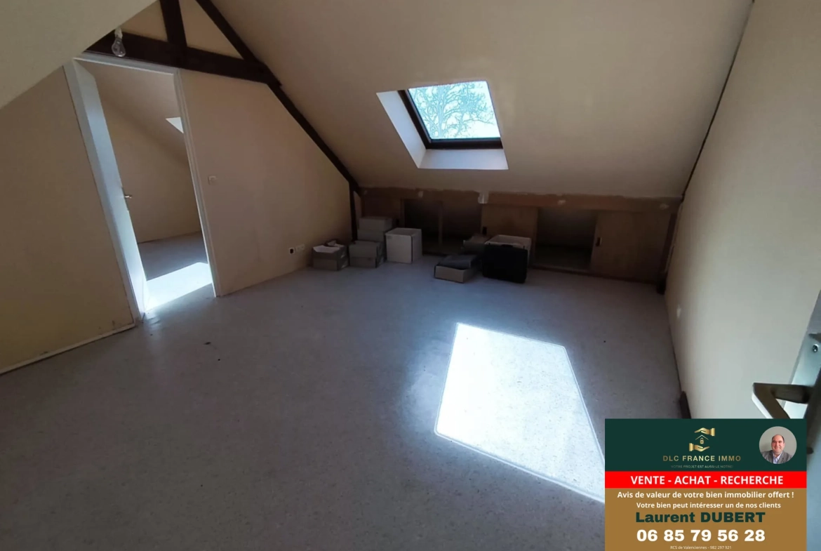 Maison individuelle de 140 m² avec 4 chambres dans le bocage de l'Avesnois 