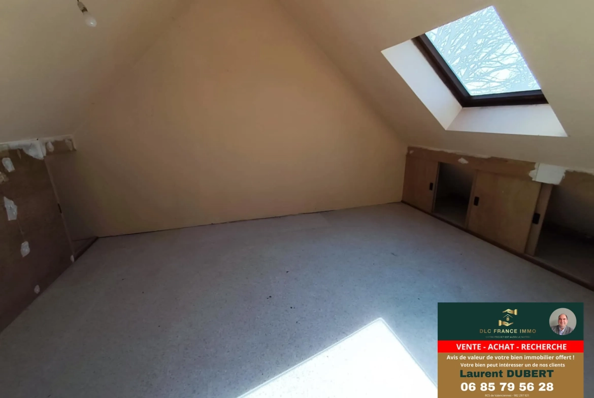 Maison individuelle de 140 m² avec 4 chambres dans le bocage de l'Avesnois 