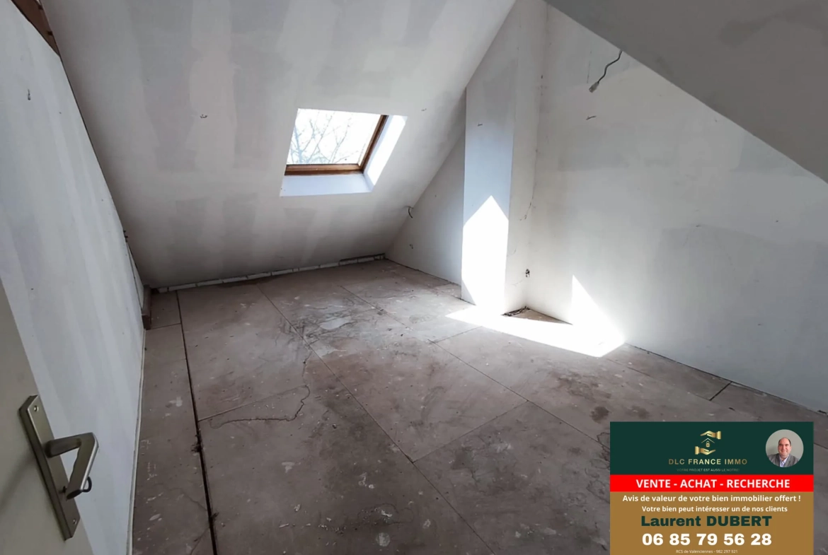 Maison individuelle de 140 m² avec 4 chambres dans le bocage de l'Avesnois 