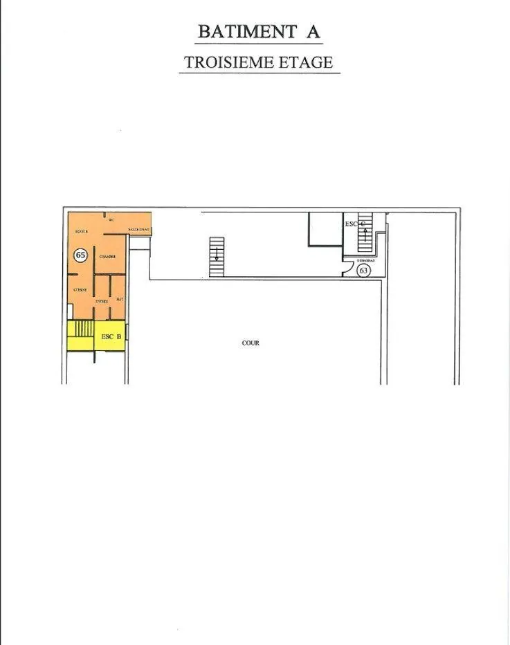 Appartement 2 pièces à vendre à Choisy-le-Roi – 21,34 m² à rénover 