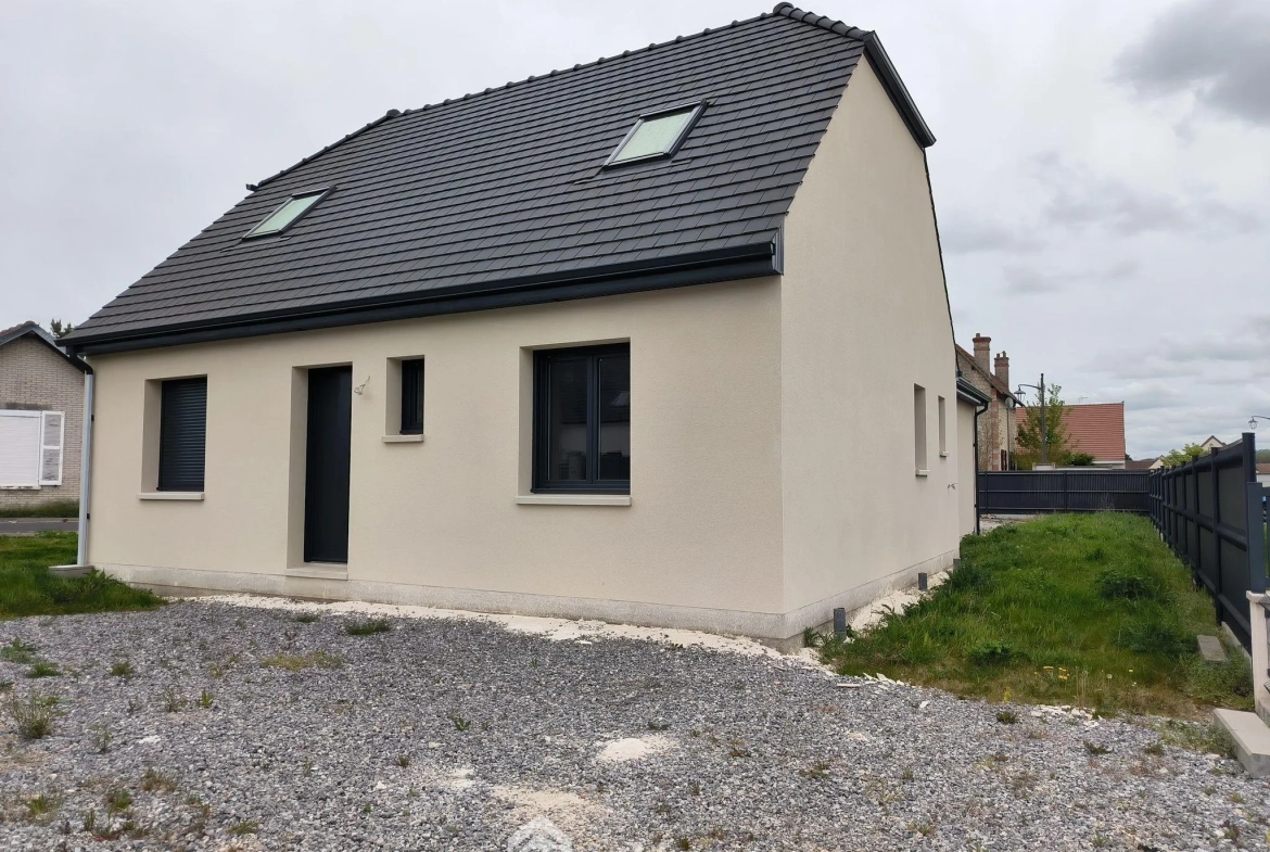 Maison neuve de 90 m² à Vailly-sur-Aisne avec garage et jardin 