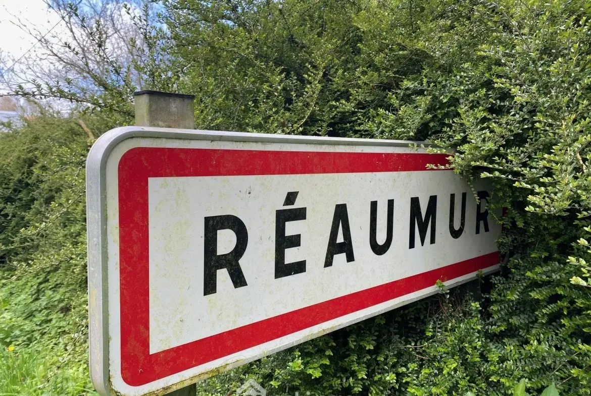 Terrain constructible à Réaumur - Surface de 1100 m² – Emplacement idéal 