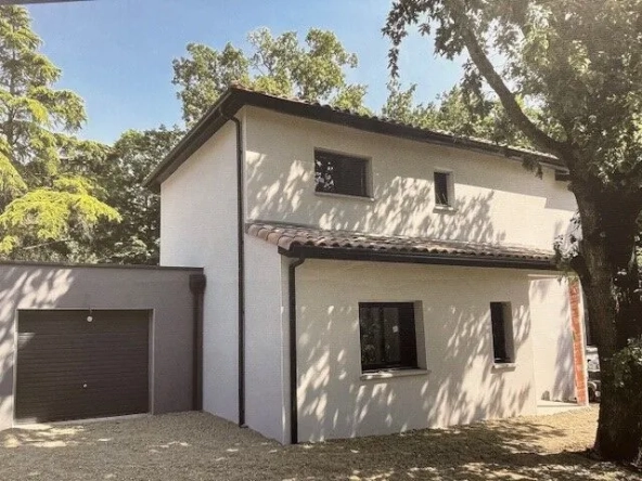 Maison neuve contemporaine à Villeneuve-lès-Bouloc, prix garanti et accompagnement personnalisé
