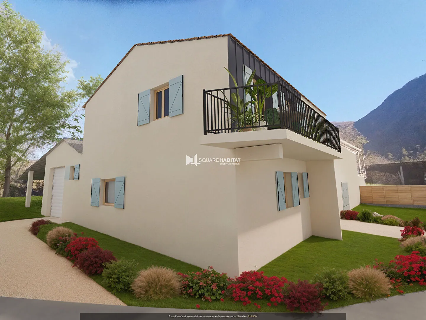 Maison à finir de construire à Curbans près de Gap avec permis valide 