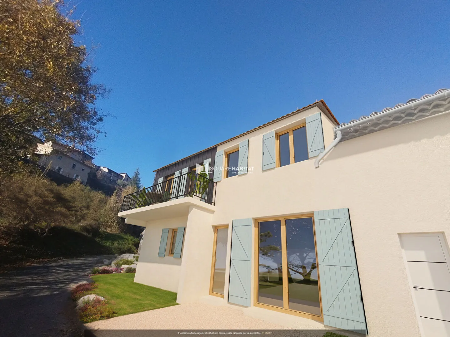 Maison à finir de construire à Curbans près de Gap avec permis valide 