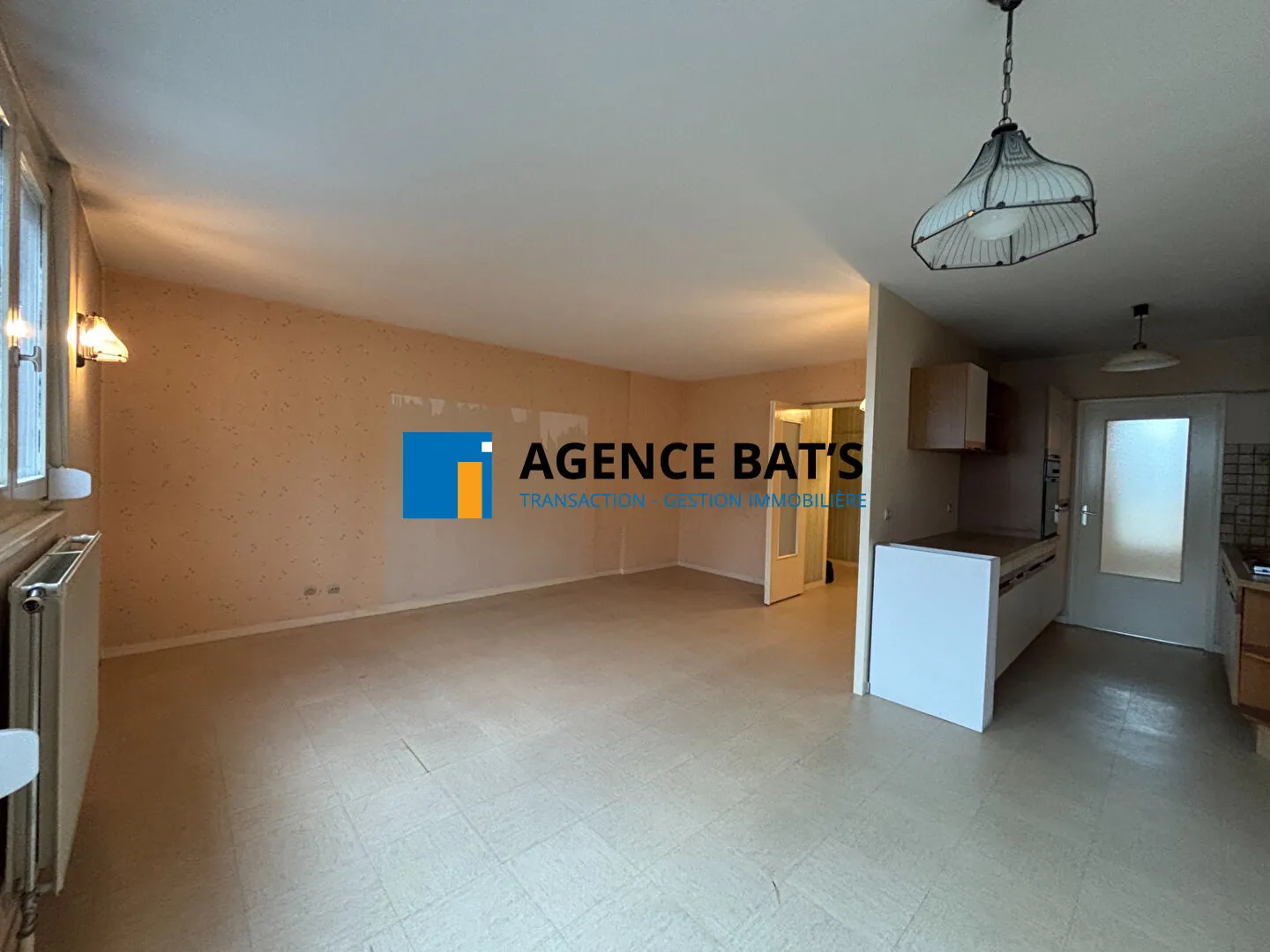 Appartement T3 à Saint-Étienne avec garage, balcons et vue sur parc, secteur Bellevue 