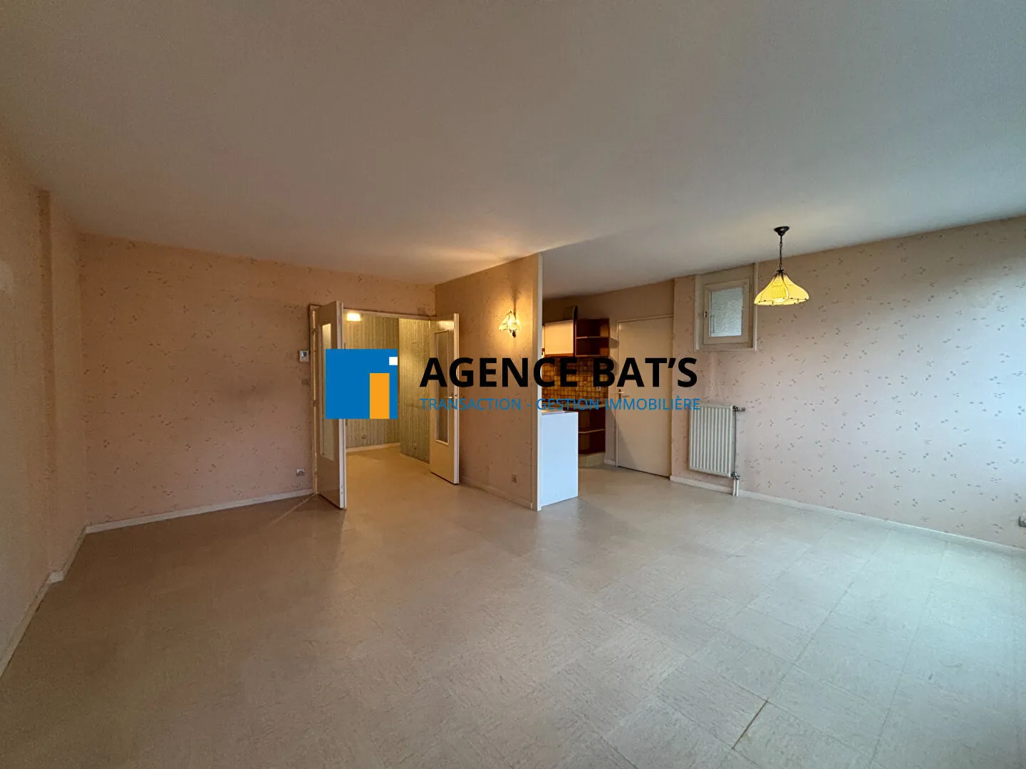 Appartement T3 à Saint-Étienne avec garage, balcons et vue sur parc, secteur Bellevue 