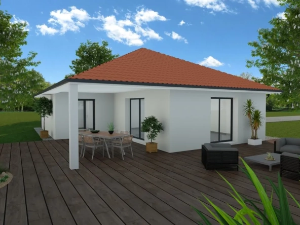 Maison personnalisable de 100 m² à Virignin avec garage et prestations haut de gamme