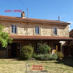 Belle maison de village à rénover proche de Cluny, 128 m² avec jardin et potentiel d’agrandissement