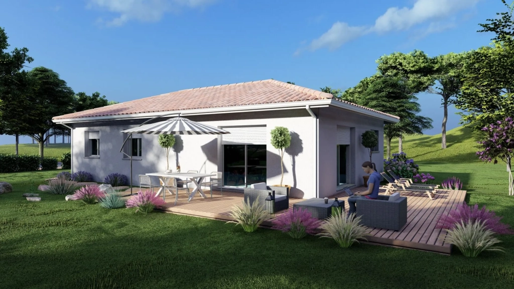 Superbe maison neuve à Aureilhan proche Mimizan avec 3 chambres et faible consommation énergétique