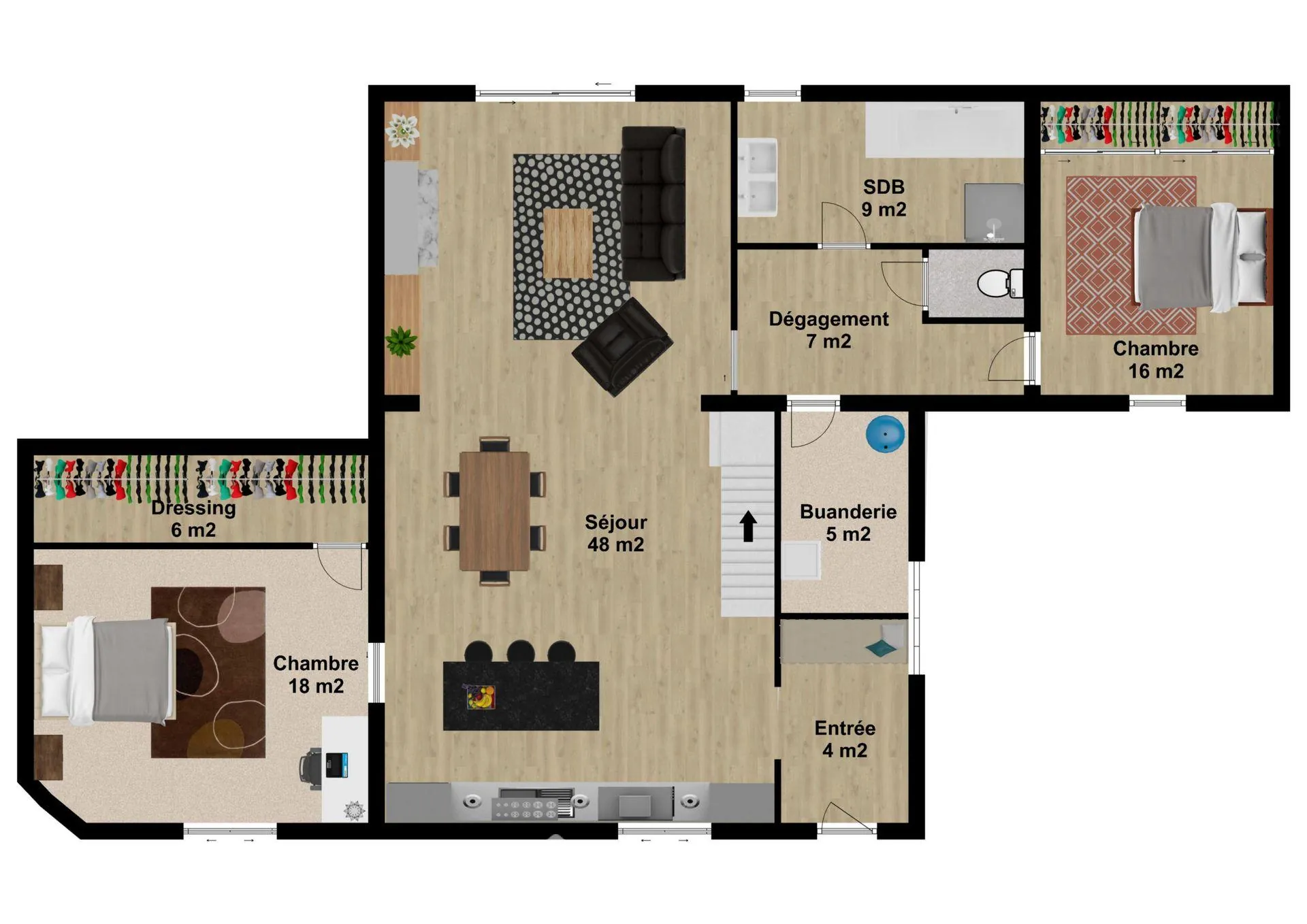Maison familiale de 194 m² à Valdivienne, secteur Salles-en-Toulon 