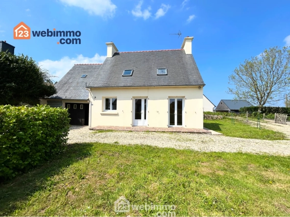 Maison de plain-pied à vendre à Ploubezre (22) - 84 m² avec garage
