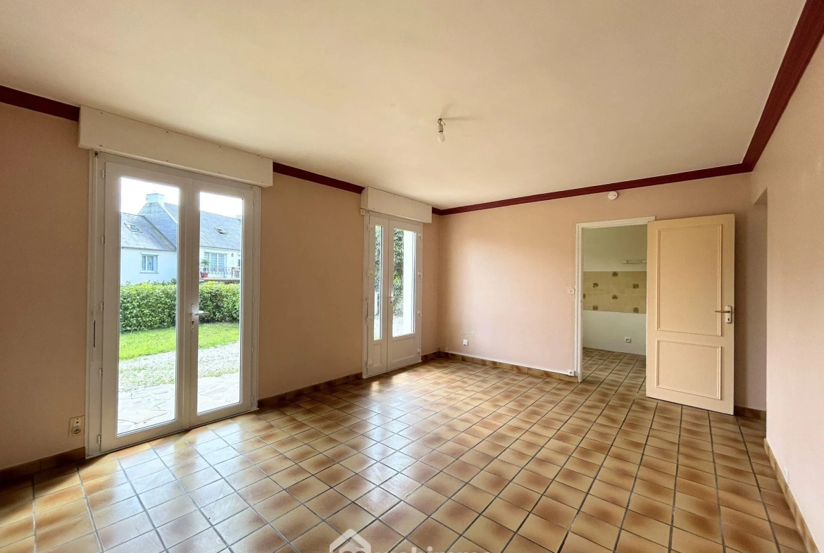 Maison de plain-pied à vendre à Ploubezre (22) - 84 m² avec garage 