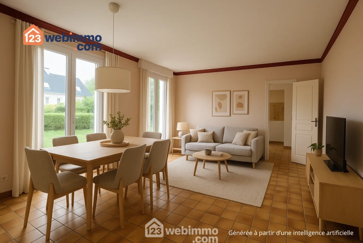 Maison de plain-pied à vendre à Ploubezre (22) - 84 m² avec garage 