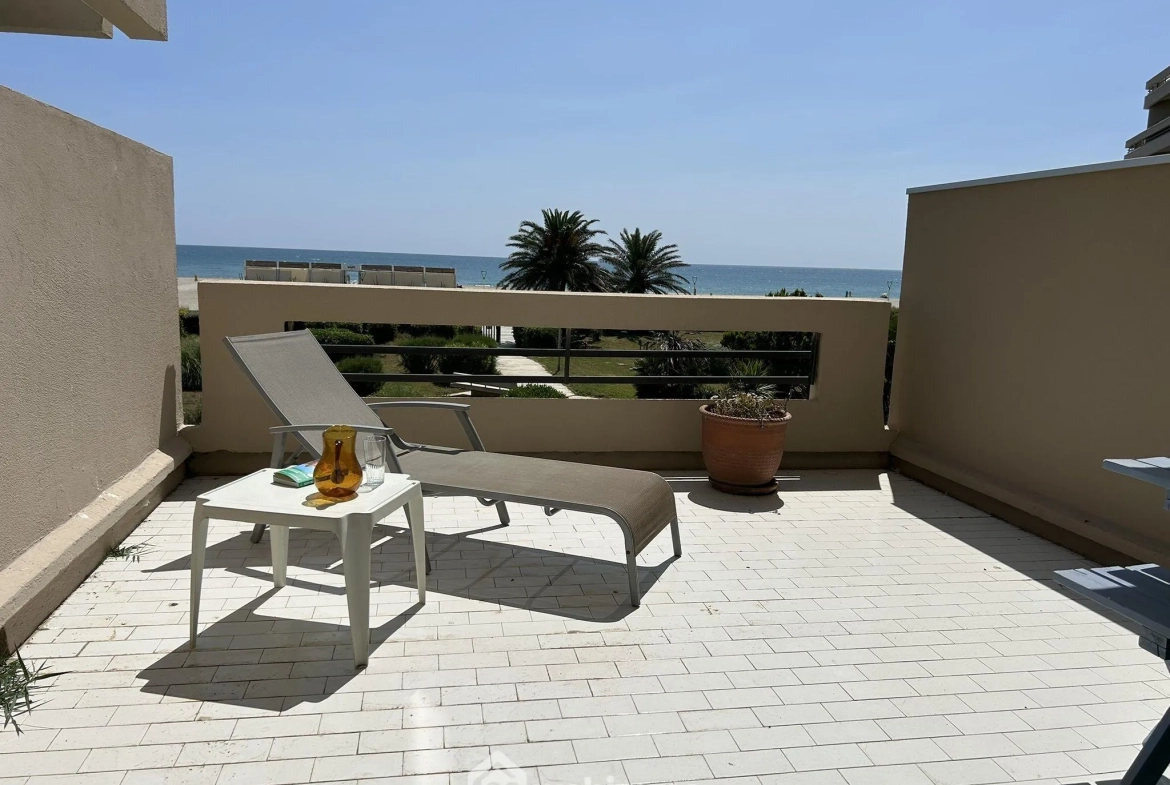 Appartement à vendre à Canet-en-Roussillon avec terrasse et vue mer 