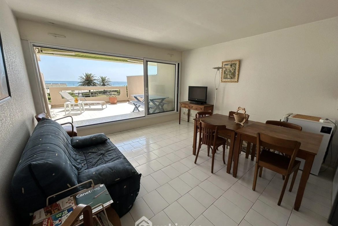 Appartement à vendre à Canet-en-Roussillon avec terrasse et vue mer 