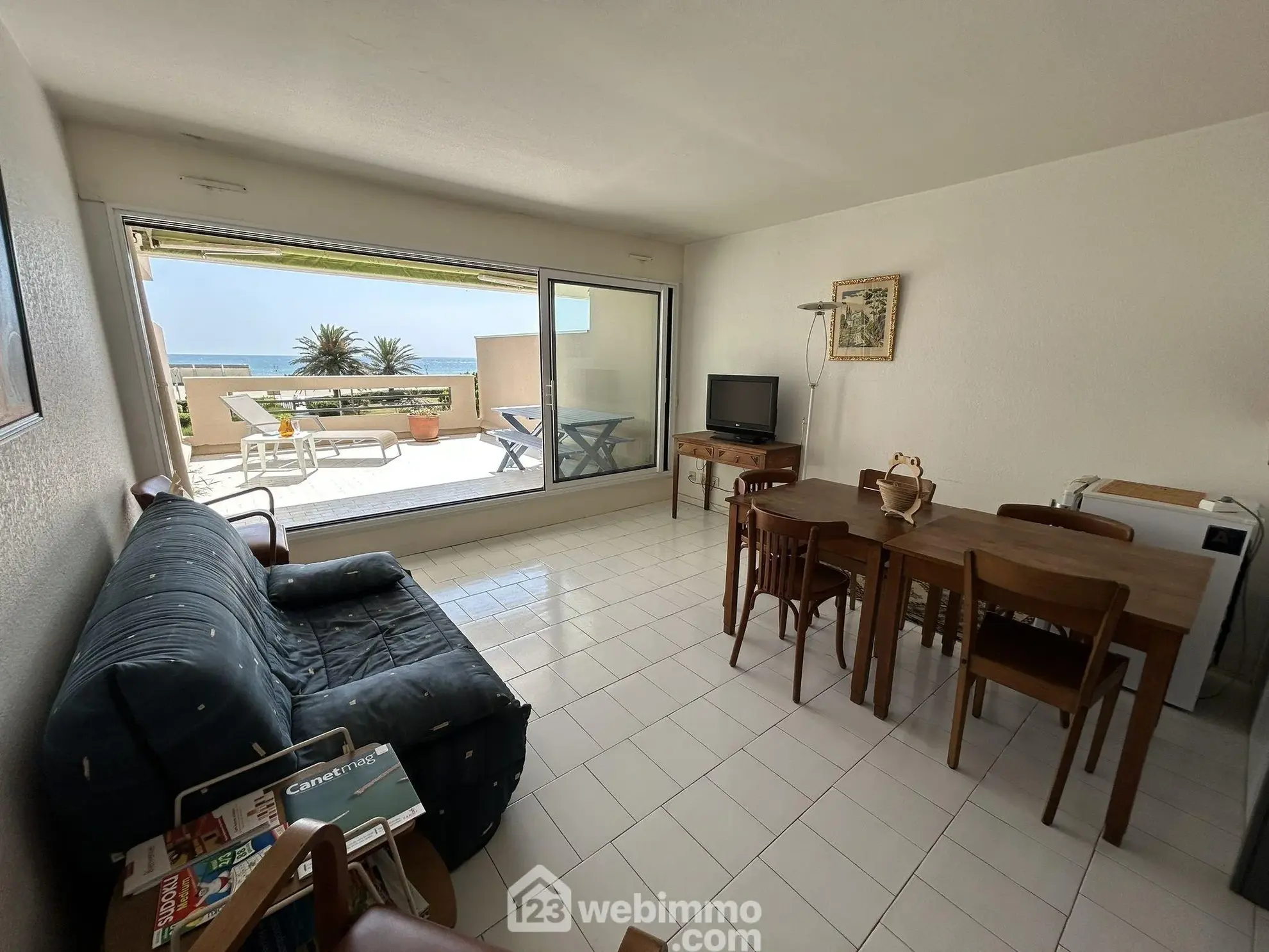 Appartement à vendre à Canet-en-Roussillon avec terrasse et vue mer 