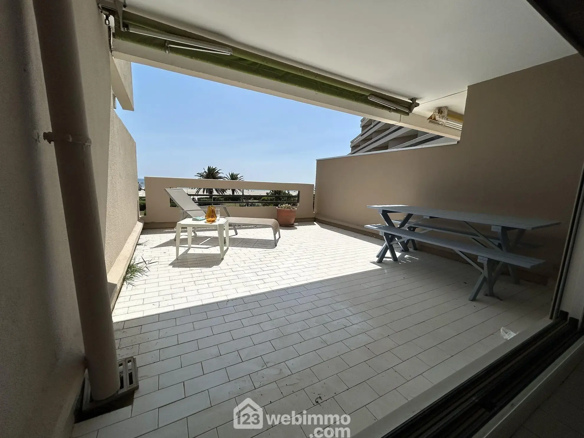 Appartement à vendre à Canet-en-Roussillon avec terrasse et vue mer 