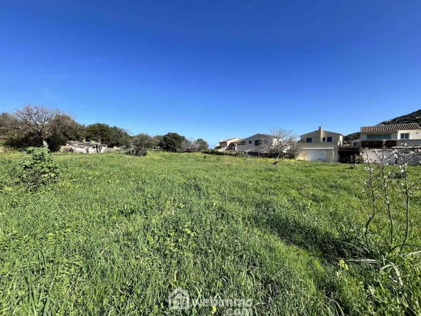 Terrain constructible de 1040 m² à Santa Reparata di Balagne, proximité mer