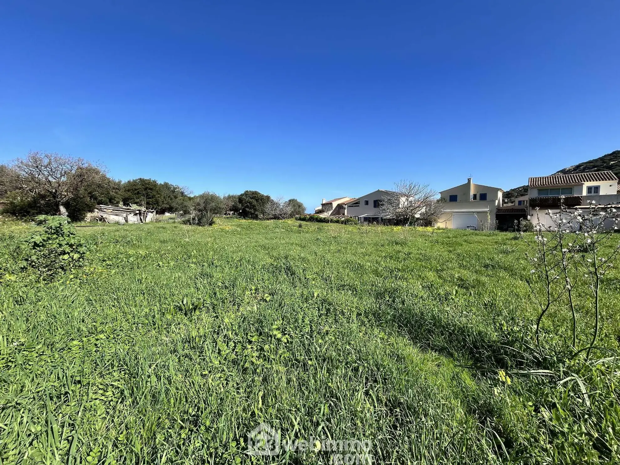 Terrain constructible de 1040 m² à Santa Reparata di Balagne, proximité mer 