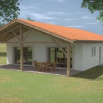 Maison neuve hors d'eau hors d'air 3 chambres à Luglon - Projet personnalisé